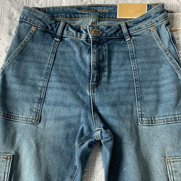 NWT Michael Kors Selma bootcut jeans - Picture 2 of 11